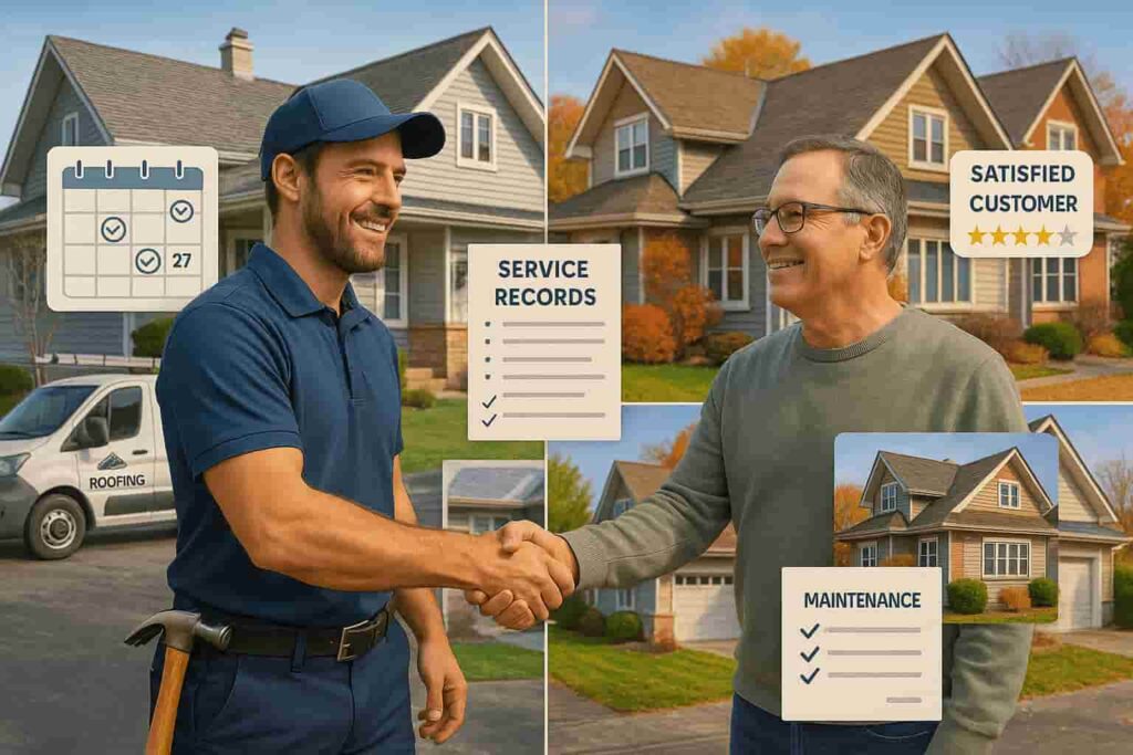 customer retention for roofers